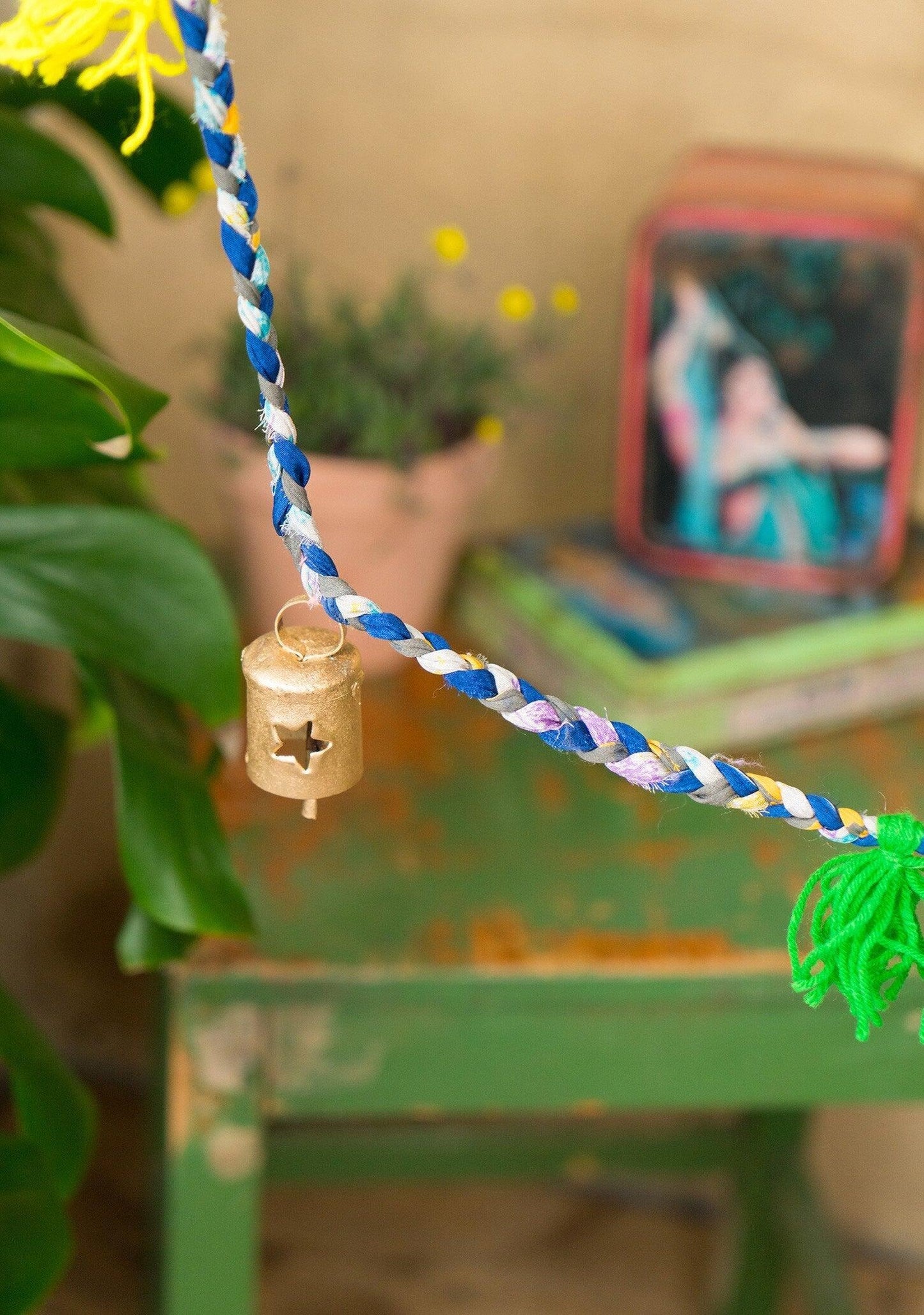 Braided Garland With Bells - Ethimaart 