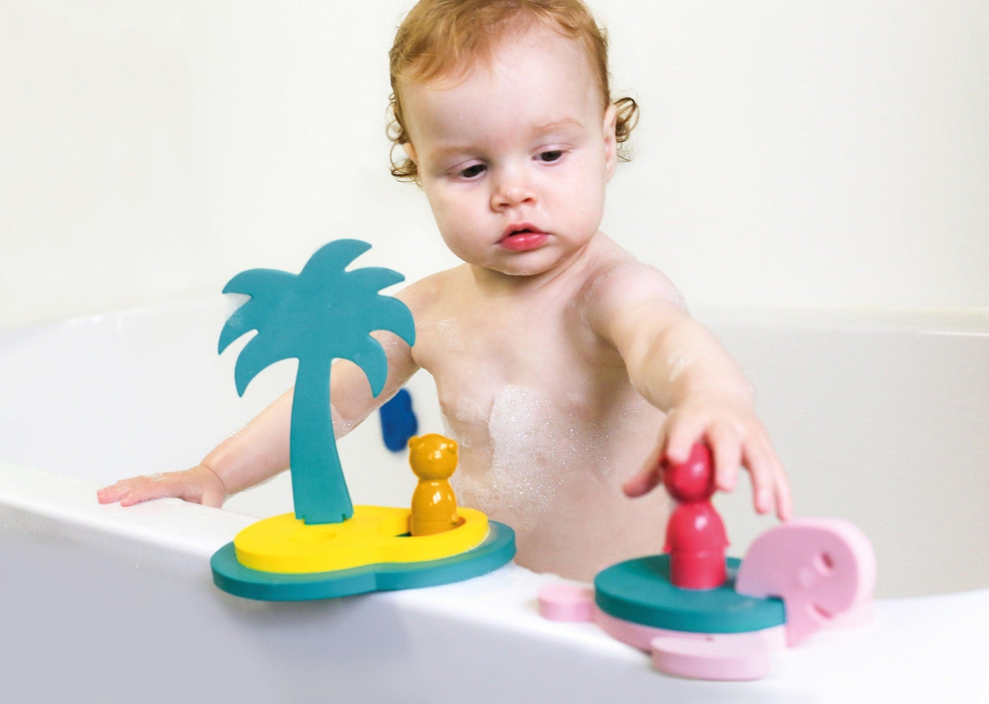 Treasure Island Bath Toy Set -  Baby And Toddlers (12 pc)